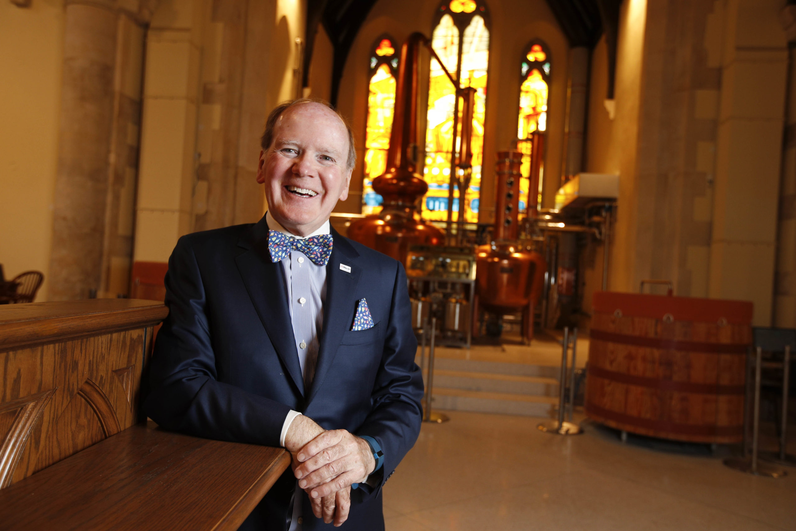 Lyons becomes first to achieve recognition for outstanding contributions to Irish Whiskey and Kentucky bourbon industries