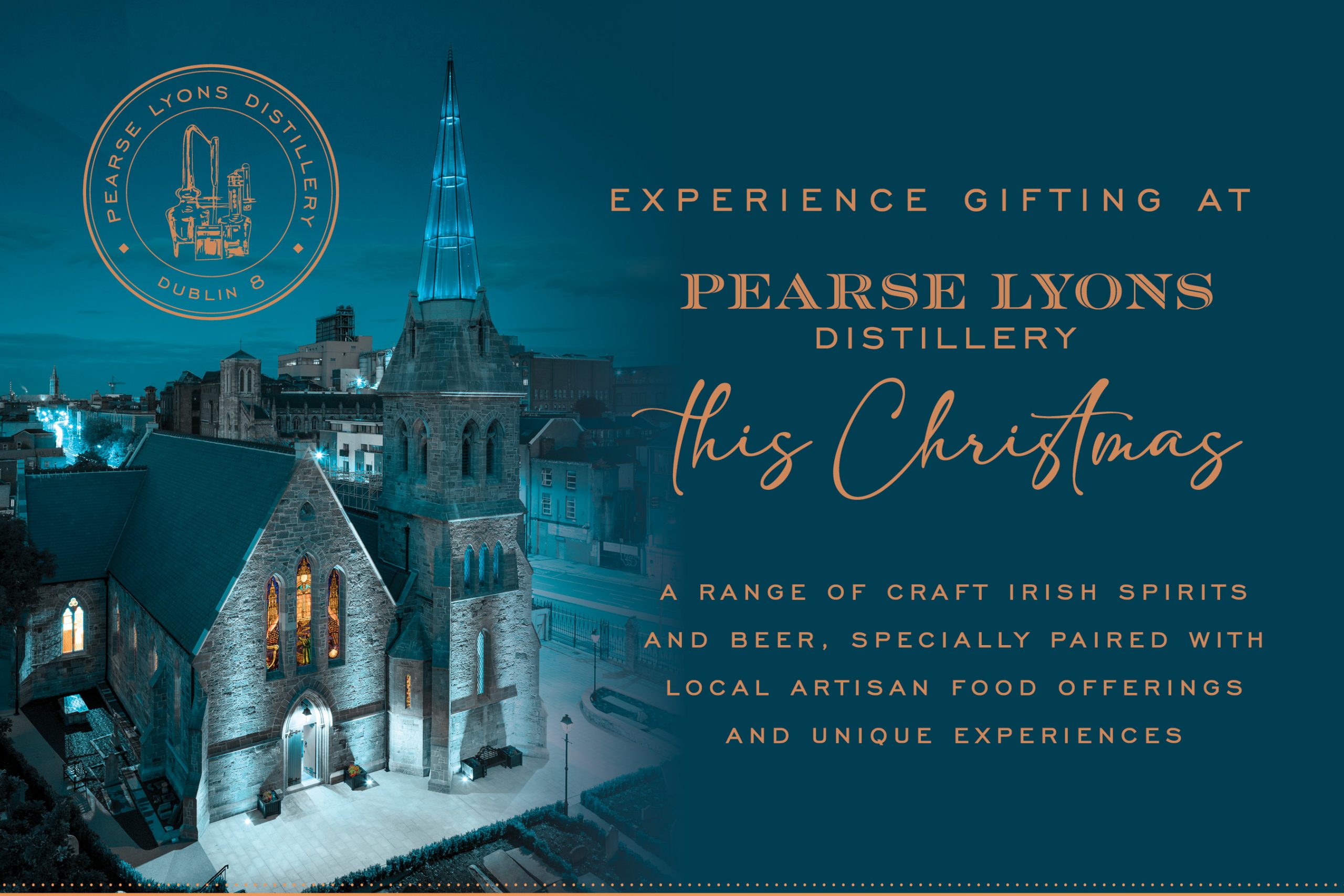 Experience Gifting at Pearse Lyons Distillery this Christmas