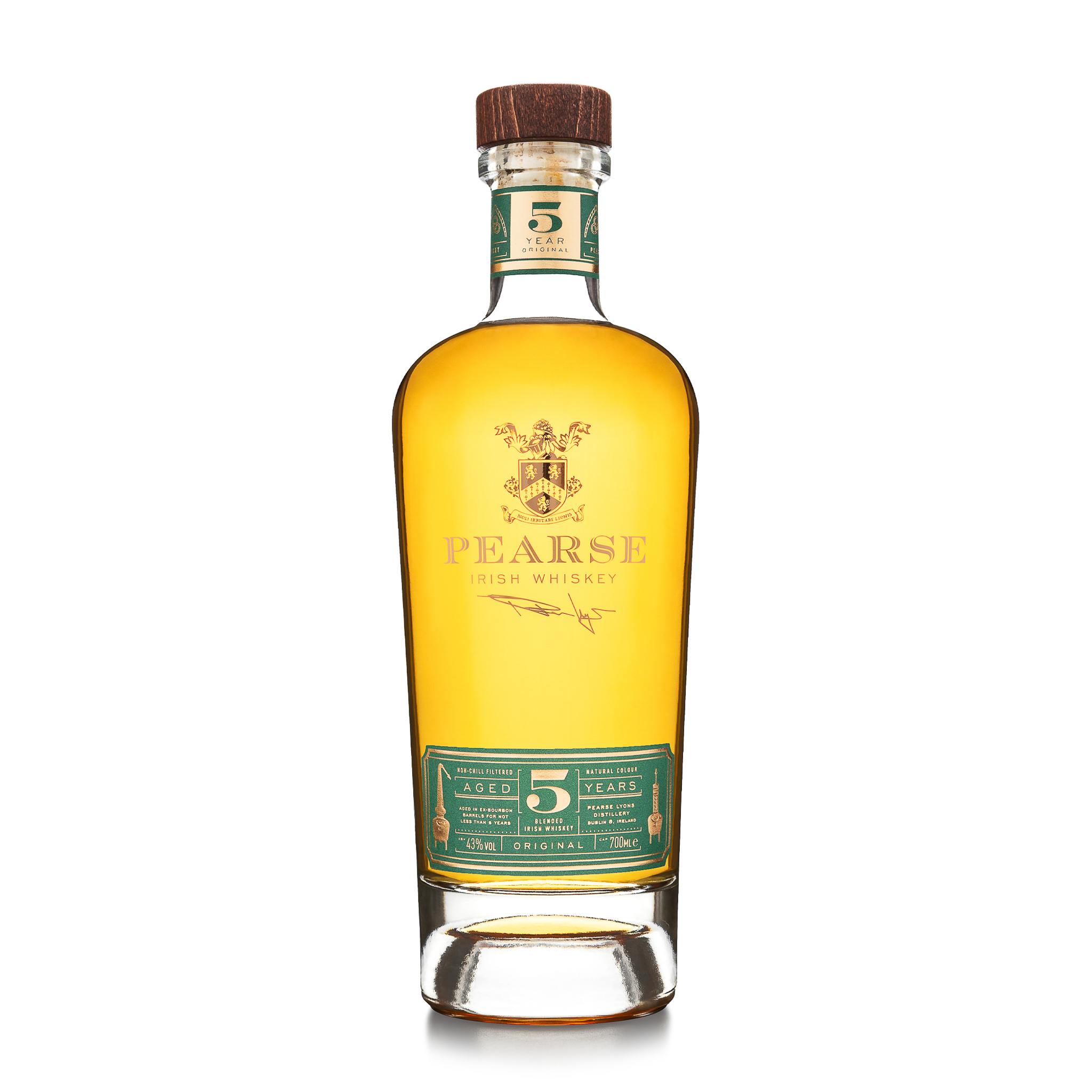 A bottle of Pearse 5-year-old Irish whiskey from Pearse Lyons Distillery—perfect for Dad.