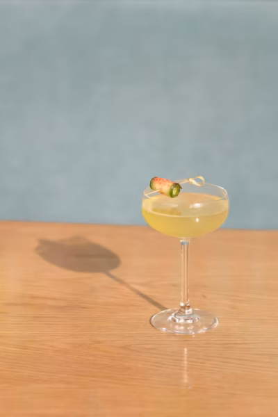 smoked cucmber martini x